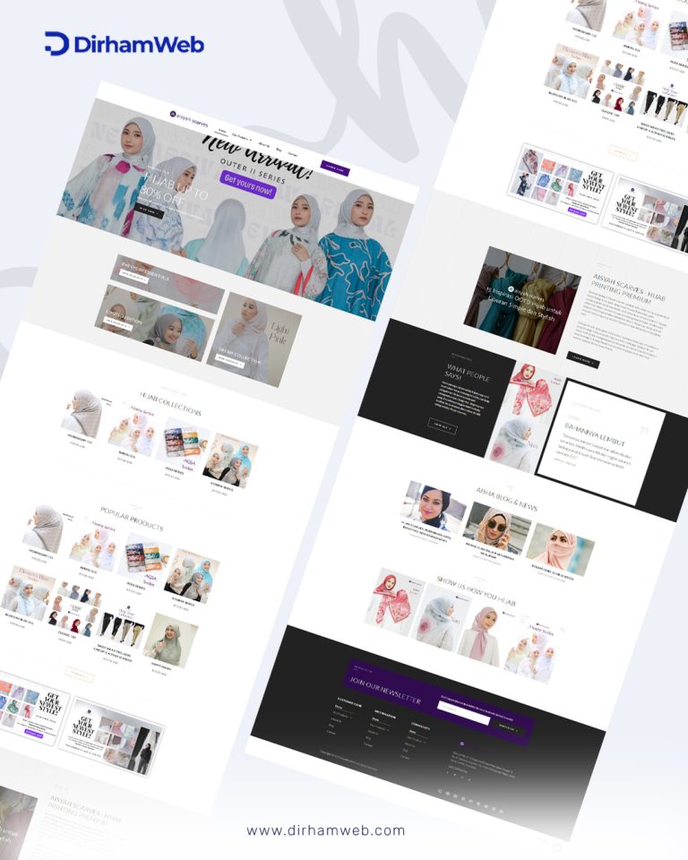 Website Hijab Premium