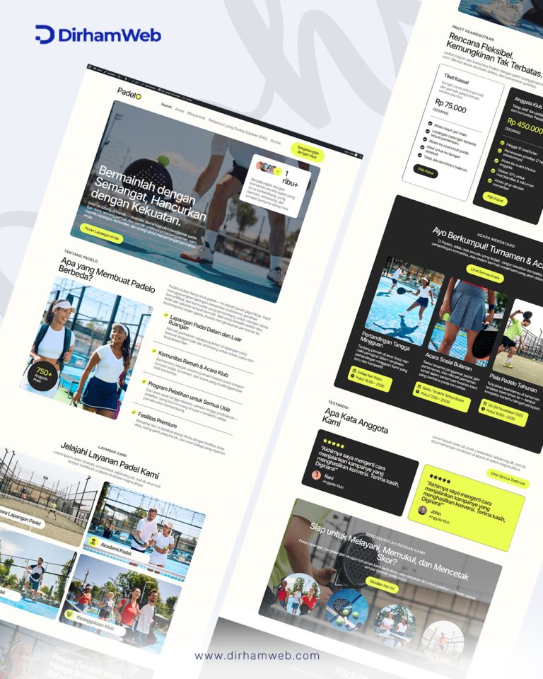 Website Padel