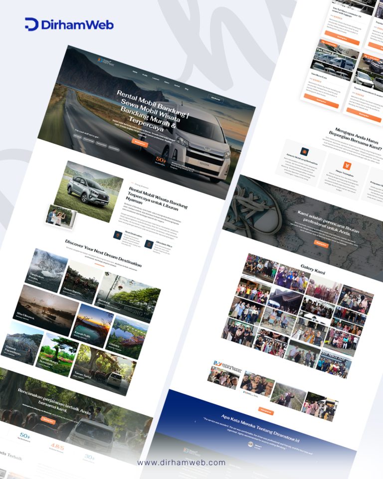 Website Rental Mobil
